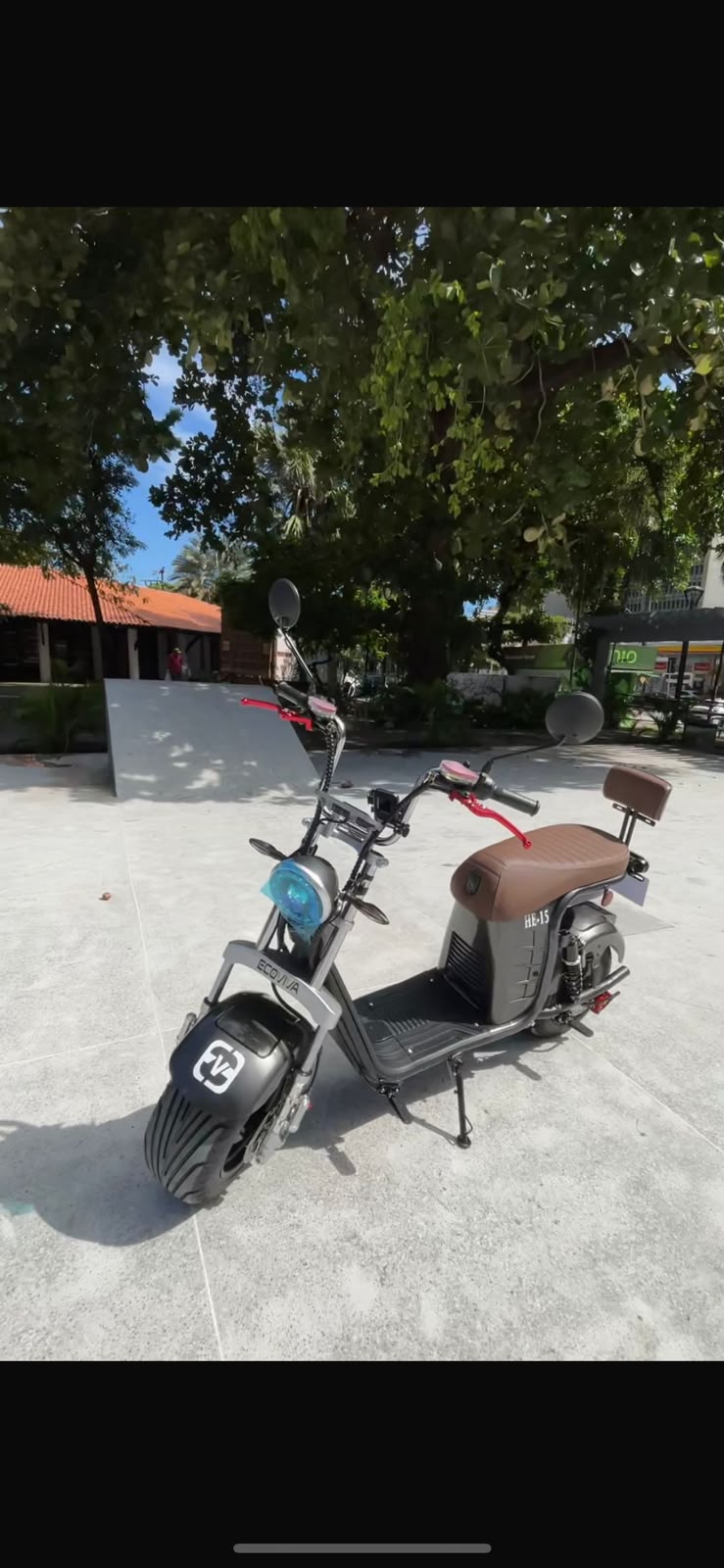 Moto elétrica Ecoviva HE-15 na Thunder Eletric Fortaleza